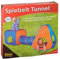 Idena 40118 - Spielzelt mit Tunnel für Kinder, für drinnen und draußen geeignet, ca. 265 x 95 x 100 cm