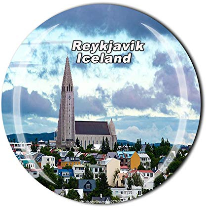 Reykjavik Island Kühlschrank Magnet Reise Souvenir Geschenk Heim Küche Dekoration Magnet Sticker Kristall Kühlschrank Magnet Kollektion