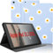 Yoedge Funda para iPad 10,2 (iPad 9.ª/8.ª/7.ª Generación), Ultra Slim PU Cuero Flip Delgada Protectora Carcasa con Función de Soporte Smart Folio Tablet Cover para iPad 10,2 2021/2020/2019,Margarita