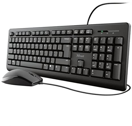 Trust Primo Teclado USB QWERTY español Negro