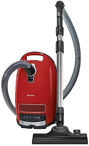 Miele 12034830, Cylinder Vacuum Cleaner, RED, 890 W, 76 Decibeles