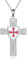VONALA Templer Kreuz Anhänger Halskette 925 Sterling Silber Vintage Kreuzritter Heiliger Ritter Schmuck Geschenk für Männer Jungen