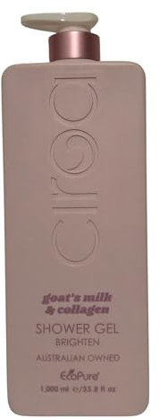 GOAT’S MILK & COLLAGEN SHOWER GEL BRIGHTEN Australian Owned 1000mL