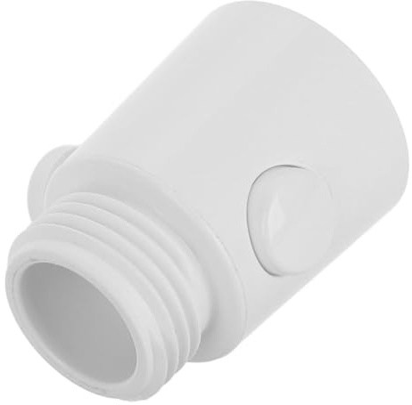 LIFKOME Dusch Absperrventil Weiß Rv Badezimmer Einstellbarer Wasserfluss Duschkopf Stop Funktion Kompatibel mit Wohnmobil Dusche Installieren und Präzise Druckregelung