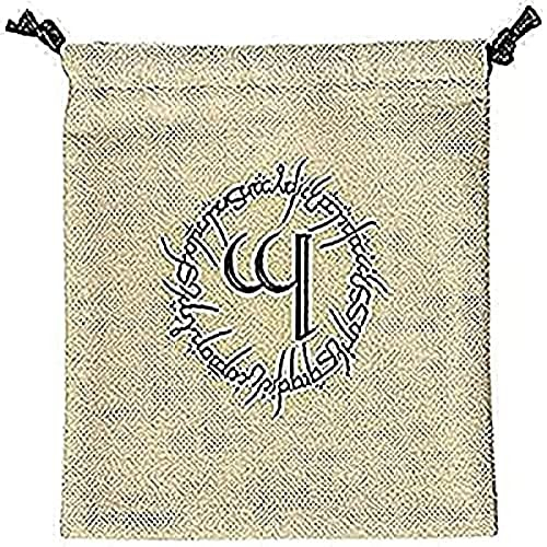 Q-Workshop ELV01 - Elvish Beige & Black Dice Bag