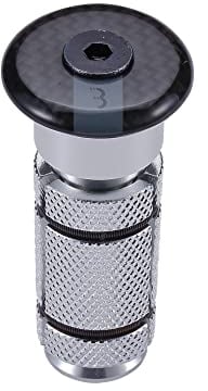 BBB Cycling Aheadstern Aheadklemme mit Kappe Power Head, Carbon-glänzend, 1-1/8