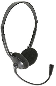 Avlink MH30 Multi-Media Headset with Boom Microphone - Black
