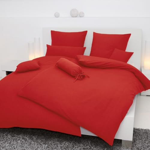 Janine Bettwäsche Piano 0125 rot - 61