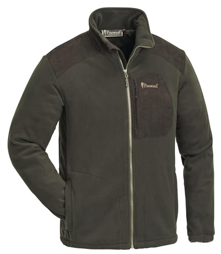 Pinewood Herren Wildmark Membran Fleece Jacke - Herren Fleecejacke - wind- und wasserdicht mit praktischen Taschen und verstellbarem Saum, langlebig und pflegeleicht