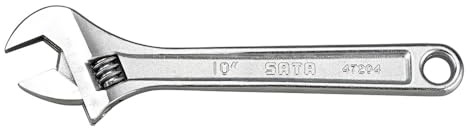 SATA ST47206SC Verstellbarer Schraubenschlüssel, 38,1 cm mit Chrom-Vanadium-Stahllegierung für außergewöhnliche Stärke und Haltbarkeit