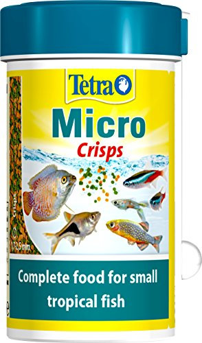 Tetra Micro Crisps Complete Fish Food For Small Tropical Fish, 100 ml