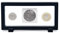 ZYZYZK Münzenständer Schweberahmen Münzrahmen für Münzen, Briefmarken, Orden - Displayständer aus Polyethylen (PE) in transparent, 18 x 9 cm