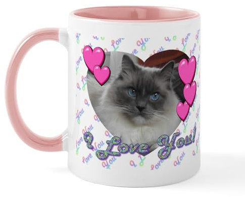 CafePress Sweet Ragdoll Cat Mugs 11 oz (325 ml) Ceramic Coffee Mug