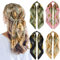 QBSM Lot de 4 foulards de tête en satin de 89,9 cm - Sensation soie - Pour dormir - Grand foulard carré pour femme, Noix de cajou vert/kaki/rose/noir, Large