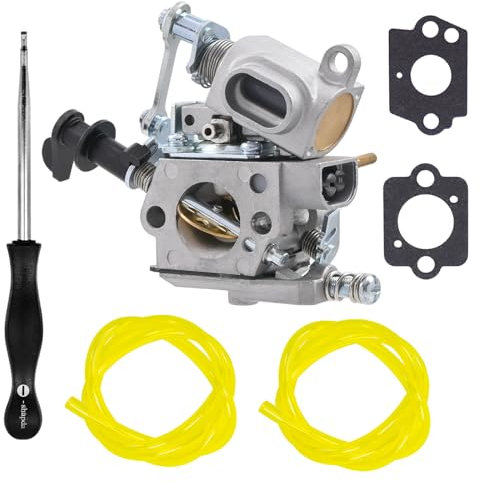 NIMTEK 578936901 - Carburador con herramienta de ajuste para motosierra Husqvarna T435, repuesto 522007601