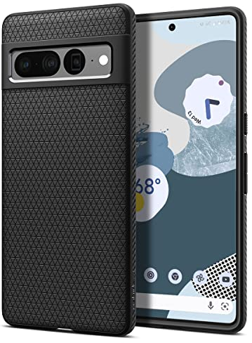 Spigen Cover Liquid Air Compatibile con Google Pixel 7 Pro - Nero