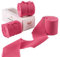 Waylipun 3 Rollen 5cm x 6.4M Geschenkband Schleifenband, Hochzeit Festival Bänder, Chiffonband Dekoband zum Verpacken von Geschenken, Blumensträuße, Hochzeitseinladung, DIY Handwerk - Rosenrosa