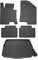 OMAC Fußmatten & Kofferraumwanne Set kompatibel mit Hyundai i30 Kombi 2012-2024 Gummi Schwarz 5X