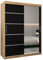 ABIKSMEBLE Armario Puerta corredera Espejo Verona 2 – Vestidor dormitorio adulto – Armario de 2 puertas – Armario