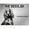 INDIGOS UG - Schilder selbst gestalten Englisch Cocker Spaniel - Wunschtext personalisiert - Aluverbundplatte Edelstahllook - ab 20x15 cm - Spruch - Deko Geschenkidee für Ihren Hund - Zaun - Türschild