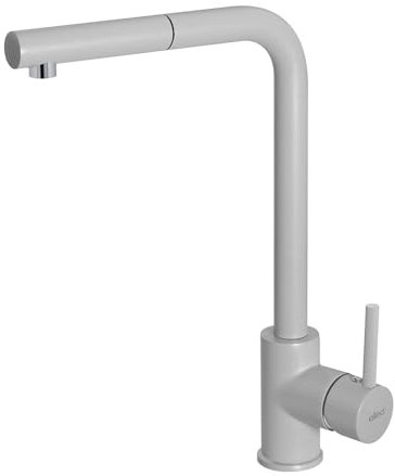 Miscelatore per lavello da cucina con doccetta colore Aluminium - MMKTRP79 Trail Plus