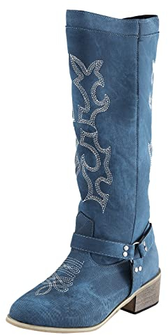 Stivali Stivaletti da Donna Estivi Stivali Donna Texani Scamosciati Traforati Stivali Texani Donna Estivi Neri Estate Primavera Tacco Basso Traforato Lunghi Boots Scarpe Invernali