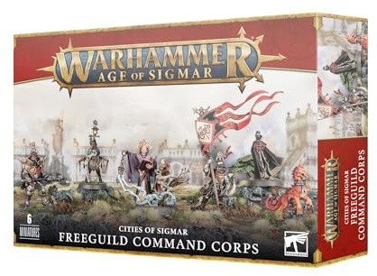 Games Workshop Cities of Sigmar: Freeguild Command Corps, Black