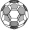 Warmhm Metal Cage Lampshade Wire Basket Ceiling Light Shade Soccer Lamp Shade Football Shape Lamp Cover Hollow Out Light Cover Vintage Hanging Light Shade for Bulb Light (5.70X5.11X5.11 Inch)