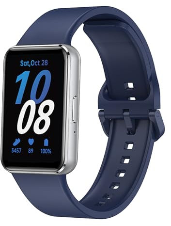 Issinlky armband für Samsung Galaxy Fit 3, Weiches Silikonband für Samsung Galaxy Fit 3 SM-R390 Herren Damen