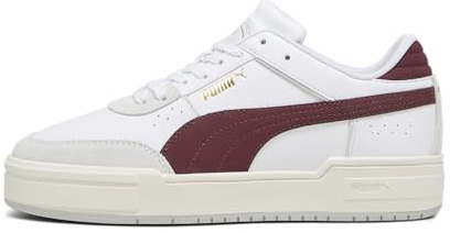 PUMA CA Pro Sport Mix Unisex Sneaker, Weiß, Federgrau, dunkler Jaspis, 10.5 US