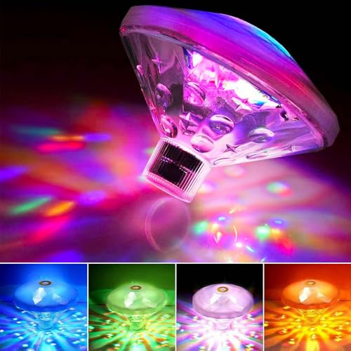 PnxdeobXL Iluminación de piscina, iluminación de piscina subacuática, luces subacuáticas, iluminación de piscina solar, iluminación de piscina, iluminación bajo el agua