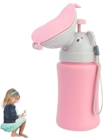 Portable Bébé Enfant Potty Urinoir,Bouteille D'urinoir pour Enfants,Urinoir Portable pour Bébé et Enfant,Urinoir Enfant Portable,D'Urgence Portative Pot,pour Voyage et Formation Kid Potty Pee,Fille
