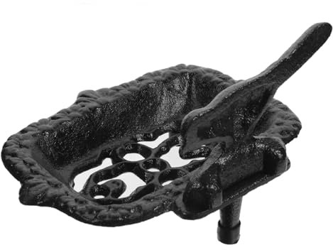 PRETYZOOM Porte- en Fer Forgé en Forme D'oiseau Rustique avec Égouttoir pour Salle De Bain Et Cuisine