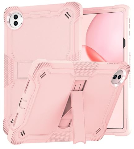 Vakarey Niños Funda para Honor Pad 10/Pad 20/Pad 20 Pro 12.1,Oro Rosa | Funda Tablet Antigolpes,Funda Infantil con Función Soporte