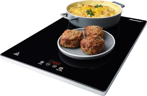 Steba WP 230 ECO Warmhalteplatte, Glaskeramik, 38x30cm | Glaskeramik, 230W, Touch Control