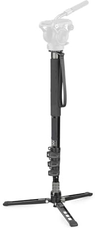Telescopic Camera Monopod Kit With Fluid Head Stand | Handheld portable, professional video shooting, DSLR compatible(Only tripod)