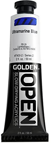 Golden Open Acryl Bleu outremer 56,7 g