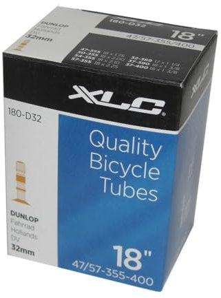 XLC Fahrradschlauch 180-D32 18 x1.75/2.125 37/50-355/400 DV 32 mm