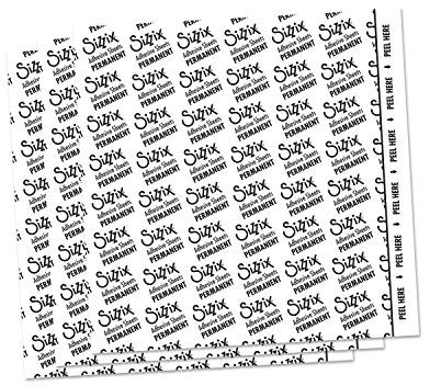 Sizzix Herstellung von wesentlichen Klebefolien 6 „x 6' Permanent 10 Blatt