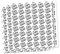 Sizzix Herstellung von wesentlichen Klebefolien 6 „x 6' Permanent 10 Blatt