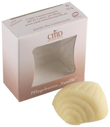 CMD Naturkosmetik Hand Ei Vanille, Pflegebutter mit Vanilleduft