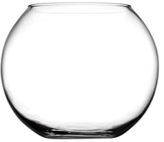 Pasabahce 43417 Globe Glass Vase, 12.5 cm, Clear