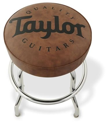 Taylor 24 Inches Logo Barstool - Brown