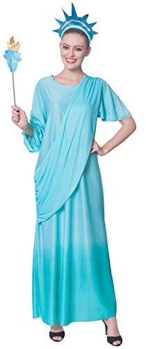 Wilbers Damen Kostüm Freiheitsstaue Gr. 38 - Liberty USA Märchen