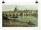 Poster - B. Bellotto Dresden vom rechten Elbufer - Selbstkl. seidenmatt 70x105cm