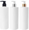 Yardwe Leere Duschflaschen-Set für Shampoo, Conditioner und Duschgel, 473 ml, 3er-Pack
