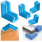 BBP Express Foam Edge Corner Guard Protectors U Foam Protection (Blue Foam Corners (Pack x 4), 15-25mm x 100mm), (Edge-Protectors-26921)