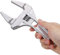 SPICOM Adjustable Wrench 16-68MM Aluminum Alloy Hand Tools Large Opening Bathroom Spanner Wrench NUT Key Hand Tool, Universal Pipe Repair Set (Color: Silver)