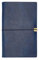 Leder Notizbuch, A5 / A6 / B5 Schreib-Notizbuch 6 Löchern Nachfüllbares Tagebuch Reisetagebuch 100 Seiten zum Schreiben und Zeichnen, Dunkelblau
