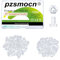 Pzsmocn 100 Stück/50 Sätze M5*8 mm PC Transparenter Kunststoff Kreuzschlitz Rundkopfschrauben und Sechskantmuttern-Satz, für Heimwerkerarbeiten, Modelle und die Befestigung Elektronischer Produkte.
